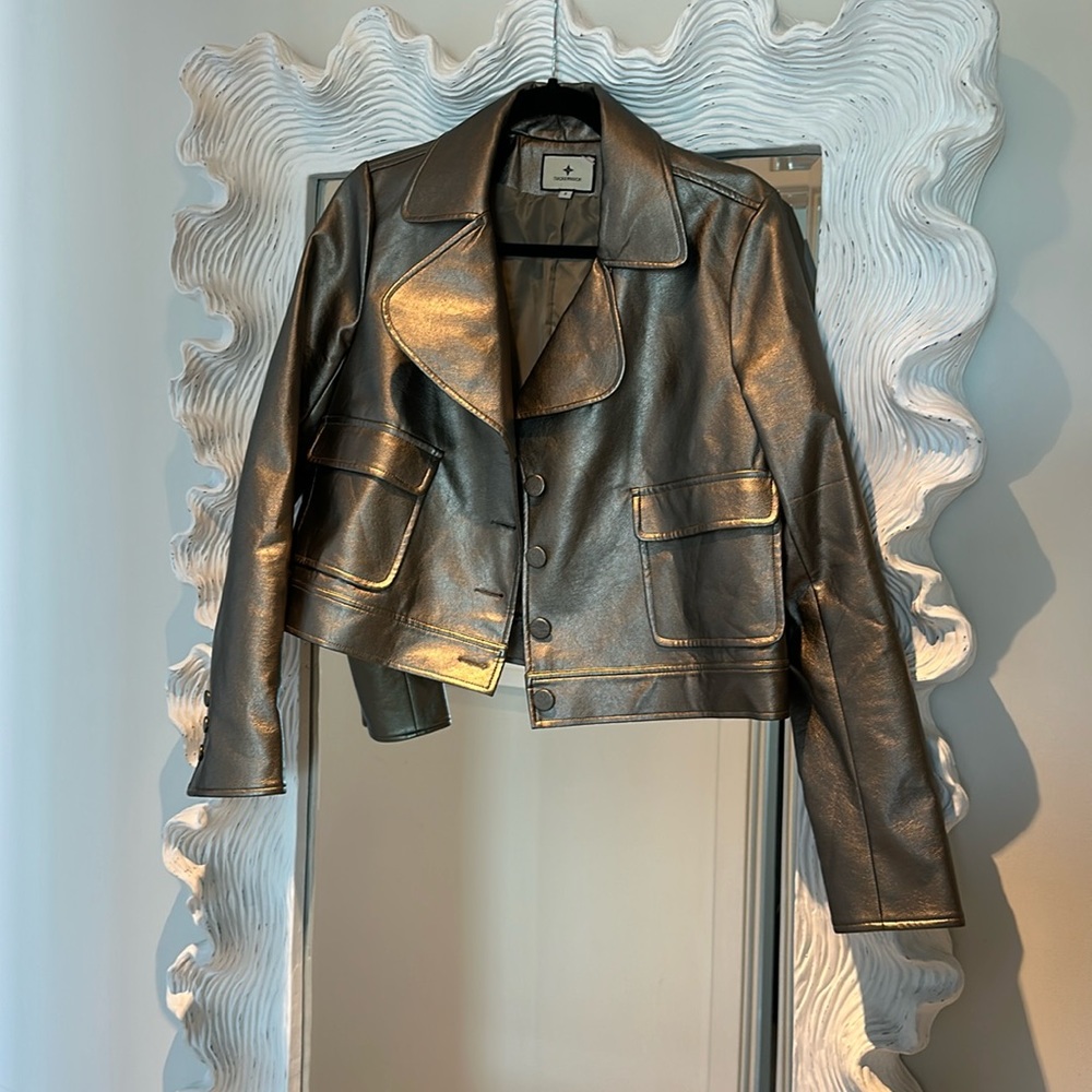 Metallic Beale Blazer Jacket